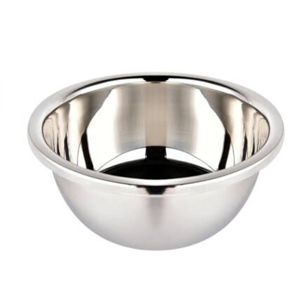 Stainless Steel Bowls Metal Salad Mixing Bowl Rice Fruit Vegetables Washing Basin for Kitchen