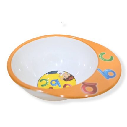 ABC Learning Plastic Bowl for Kids – BPA-Free, Unbreakable Cartoon Feeding Bowl for Toddlers in Pakistan