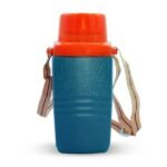 Appollo Insulated Water Bottle with Strap – 750ml Leak-Proof Plastic Bottle for School, Travel & Outdoor – Durable with Drinking Cap & Handle