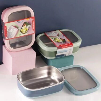 Tedemei Stainless Steel Insulated Lunch box For Kids School Tiffin Box For Office