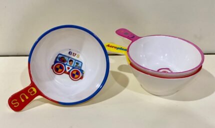 Kids Bowl Melamine Single Handle