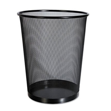 Round Net Metal Dustbin