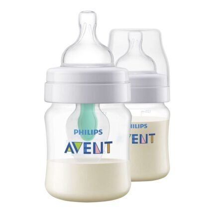 Original Philips Avent 4oz anti colic baby feeder bottle loose stock with scratches fresh nipple Pakistan.