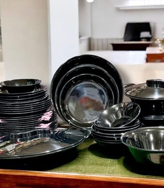 dinner Set black