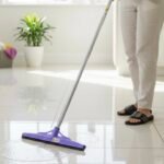 Aroni Durable Plastic Floor Wiper with Stainless Steel Rod AH-300 | Floor Cleaning Mop for Kitchen Accessories and Household Items in Pakistan | Available at Wholesale Rate