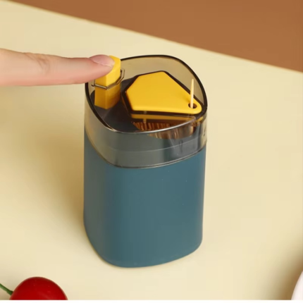 Automatic Toothpick Dispenser Box – Push Button Hygienic Toothpick Holder for Home, Office & Restaurants