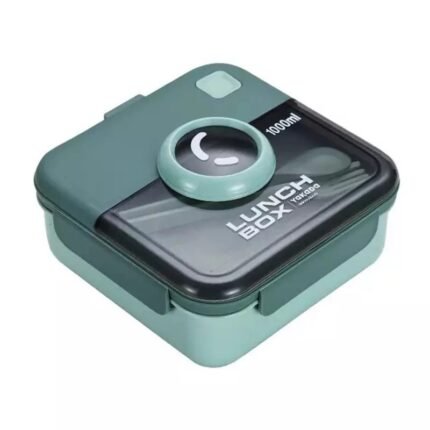 Lunch Box For Kids School Tiffin Box With Fork And Spoon Secure Lock 1000ml