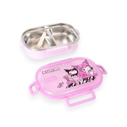 Bento Lunch Box For Kids School Inner Stainless Steel Food Carrier Tiffin Box For Office Air Tight Sealed Lid