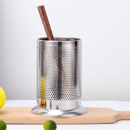 Stainless Steel Spoon Holder Kitchen Utensils, Chopsticks Tube, Household Stainless Steel Chopsticks Holder Tableware Kitchen Utensils
