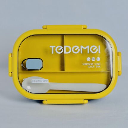 Stainless Steel Lunch Box Bento Lunch Box For Kids School With Cutlery Tiffin Box For Office Food Carrier