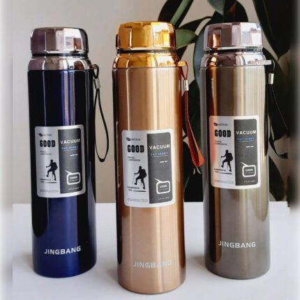 Insulated Stainless Steel Water Bottle 800ml Vacuum Flask for Hot and Cold Drinks Thermal Stainless Steel Water Bottle