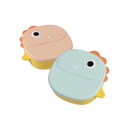 Cute Dino Kids Lunch Box With Spoon Tiffin For Kids