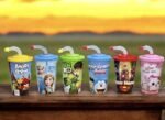 Kids Cartoon Straw Cups – 3D Printed Plastic Sipper Cups for Kids | Multi-Design | Durable & BPA-Free