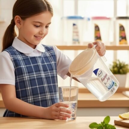 Aroni Household 2L Water Jug Pitcher for dining table service.