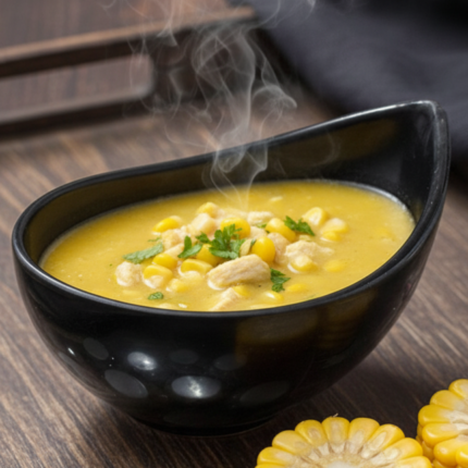 Modern black teardrop serving bowl for restaurants and home