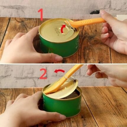 Multifunction silicone spatula with jar scraper and can opener handle for kitchen use in Pakistan