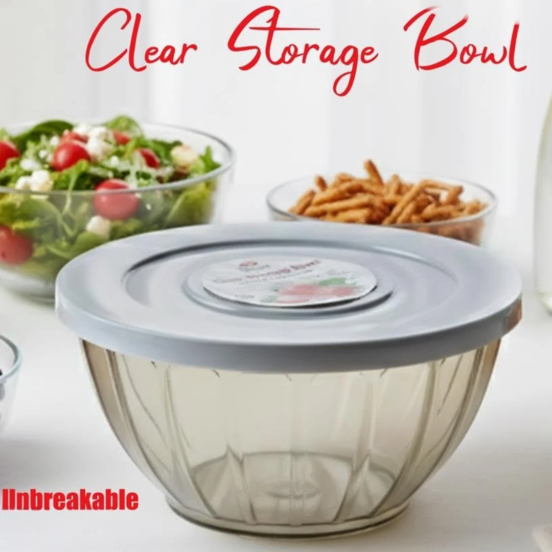 clear-unbreakable-storage-bowl-pakistan.jpg Clear unbreakable storage bowl with lid filled with salad
