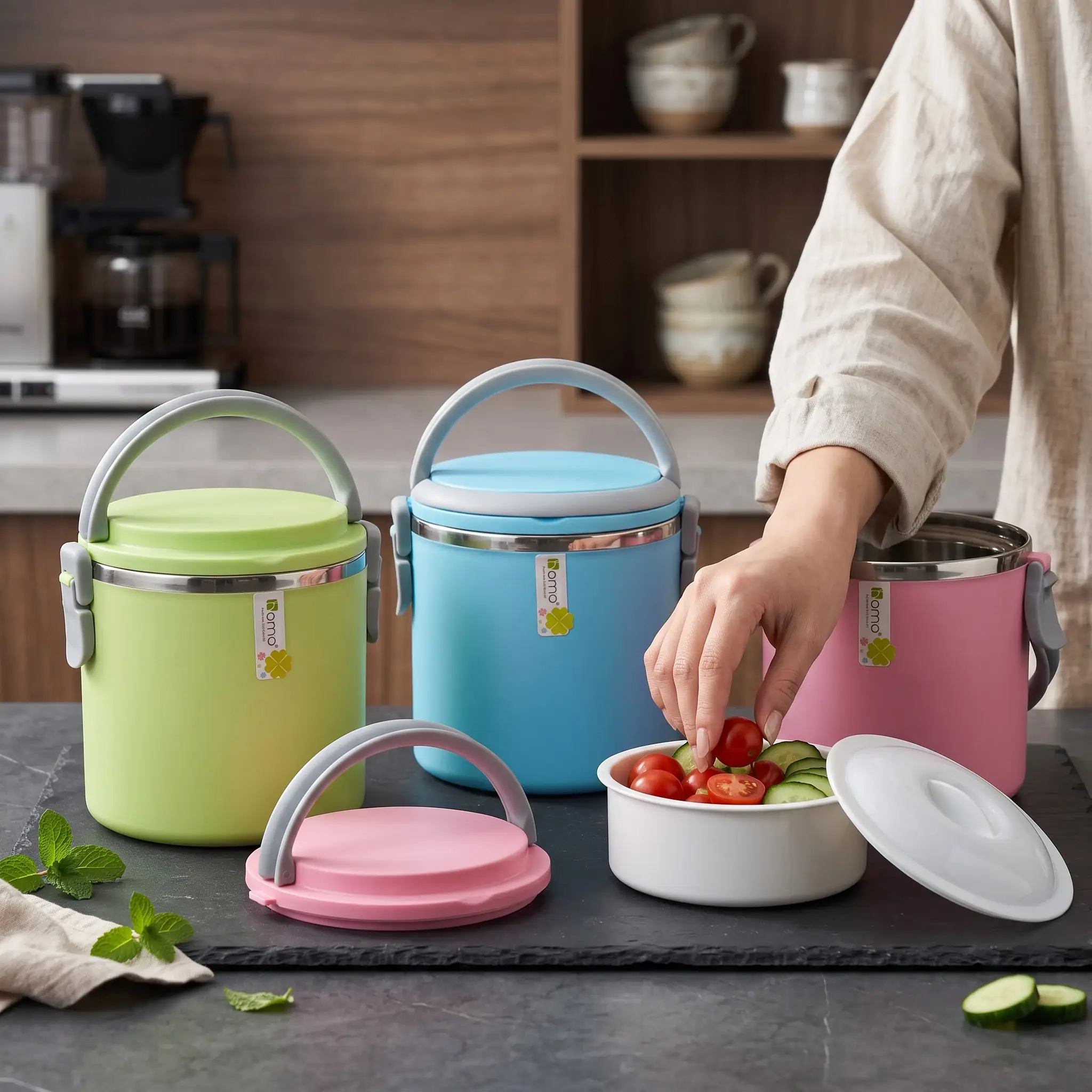office-lunch-carrier-insulated-lunch-box-pakistan.jpg Office lunch carrier with insulated body, stainless steel inner bowl and carry handle